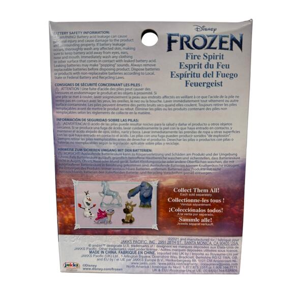 Disney Frozen 2 Fire Spirit Salamander Light Up New In Box 3+ Toys Kids Figure - Picture 3 of 6